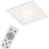 BRILONER Pannello LED da soffitto WiFi dimmerabile, RGB, controllo tramite app, telecomando, funzione timer, funzione memoria, 18 Watt, 1.700 lumen, bianco, 295 x 295 x 61 mm
