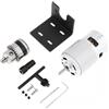 DUANJIAN 12 V-24 V 775 Tornio Presse Motore B10 Mandrino Staffa di Montaggio Mandrino Chiave Chiave for La Lavorazione Del Legno Fresatura Strumenti di Perforazione macchina
