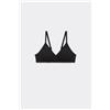 Tezenis Reggiseno Triangolo Bimba Imbottitura Estraibile Bambina Nero