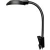 rockible Luce per Acquario, Clip per Luce per Piante D'acquario, Lampade per Acquari a Risparmio Energetico, Serbatoi Leggeri, Piantati, Serbatoio, Illuminazio, Nero