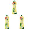 Cif Crema Limone, Detergente Per Superfici Dure - 750 ml (Confezione da 3)