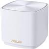 ASUS ZenWiFi XD4 AX Mini Sistema Mesh AX1800 (1 Pezzo), WiFi 6, 802.11ax, Fino a 180 m² e 25 + dispositivi, AiMesh, Sicurezza Internet e Parental Controls Inclusi a Vita, Easy Setup, Colore bianco