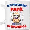Generico Tazza Papà - Idea Regalo per Compleanno, Festa Anniversario, Natale - Papà in Ricarica