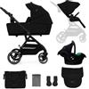 Kinderkraft Passeggino YOXI 3in1 Pure Black