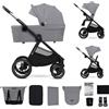 Kinderkraft Platinum Passeggino 2in1 NEA 2 Grigio