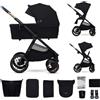 Kinderkraft Midnight Passeggino 2in1 NEA 2 Black