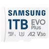 Samsung 1TB Scheda microSD Samsung EVO Plus MB-MC1T0SA/EU + adattatore Blu/Bianco [SFSAMMDT01MCSA0]