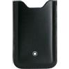 Montblanc / Meisterstück / cover custodia portacellulare iPhone 4 4S 5 5S 5SE / pelle nera - 107044