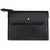 Montblanc / Meisterstück / porta carte con cerniera / pelle nera - 129907