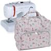 Hobby Gift Borsa per Macchina da Cucire - Borsa Imbottita Resistente con Chiusura a Zip, Borsa Grande Impermeabile per Trasporto e Accessori da Cucito - 43 x 37 x 20 cm, Gatti