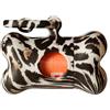 United Pets Porta Sacchetti Igienici Bon Ton Nano Jungle Maculato con Doppio Anello