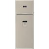BEKO RDNE455E40DBN FRIGO D.P. E NF 406LT SABBIA H185 L70 DISPENSER