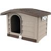 DecHome Cuccia per Cani da Esterno Taglia Media Tipo Bungalow Medium cm 89x75xH 62 - 6060100