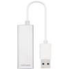 Nano Cable Nano Cavo 10.03.0401 - Ethernet LAN Adattatore di Rete USB 3.0 a Gigabit 10/100/1000 Mbps, Nintendo Switch, PC, laptop, Windows 10,8,7, XP, Vista, Mac OS e Linux)