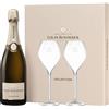 LOUIS ROEDERER Champagne Collection 244 Brut Cofanetto Regalo 2 Flutes - Louis Roederer 75 cl