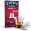 CAFFÈ BORBONE 300 Capsule Borbone Alluminio Magica Palermo Compatibile con macchine Nespresso
