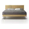 Veradea Letto zen - legno, essenza miele, matrimoniale