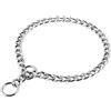 PETTOM Collare a Strozzo, Collare per Cani Catena in Metallo Ferro, Collar Cane Serpente per Cane Taglia Grande Media Piccola