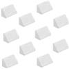 Gedotec Connettore angolare universale bianco per mobili in plastica con tappo di copertura | raccordi per mobili larghezza 44 mm | 20 pezzi - connettore per mobili da avvitare