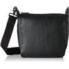 Mandarina Duck Borsa a Tracolla Nero (Nero) Mellow Leather P2fzt52 24x24x10 (L x H x W)