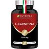 Laboratoires Nutrimea L-Carnitina Tartrato | 1000 mg | Trasforma gli Acidi Grassi in Fonte di Energia | Recupero muscolare | Pre-Allenamento | Con vitamina B6 | 90 capsule | Nutrimea