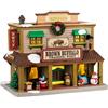 Lemax 45230 Brown Buffalo Trading Post - Edificio Illuminato - a Batteria