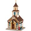 Lemax 45261 The New Village Church - Edificio Illuminato - a Batteria