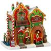 Lemax 45264 Li'L Murph's Sleigh Shop - Edificio Illuminato - a Batteria
