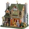 Lemax 35076 Spruce Mountain Distillery & Moonshine - Edificio Illuminato - a Batteria