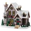 Lemax 45235 White Christmas - Edificio Illuminato - a Batteria