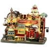Lemax 45268 Christmas Cake Factory - Giostra con Suoni e Luci - con Alimentatore