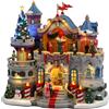 Lemax 45270 Santa's Castle Gala - Giostra con Suoni e Luci - con Alimentatore