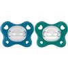 Chicco Succhietto Dual Soft 16-36m 2 pz - Azzurro