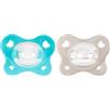 Chicco Succhietto Dual Soft 6-16m 2 pz - Azzurro