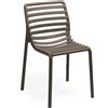 Nardi Sedia Doga Bistrot da Esterno in Fiberglass - Tabacco
