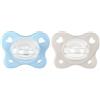 Chicco Succhietto Dual Soft 2-6m 2 pz - Azzurro