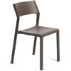 Nardi Sedia Trill Bistrot da Esterno in Fiberglass - Tabacco