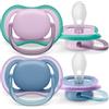 Philips Avent 2 pz Succhietti Ultra Air 6-18m - Rosa e Blu