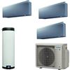 Daikin Multi+ 9+9+9+120 LT FTXJ25AS FTXJ25AS FTXJ25AS EKHWET120BV3 4MWXM52A Dual Trial Quadri Split Bluevolution EMURA3 R-32