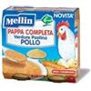 MELLIN PAPPE COMPLETE Mellin Pappa Completa Verdura Pastina Pollo 2 X 250 G
