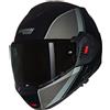 Nolan casco modulare N120-1 Verniciatura Speciale - 341 Nero Grigio Argento lucido