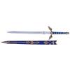 SH585.55 - SPADA FANTASY - SPADA BLU GRANDE Replica