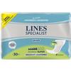 Fater PANNOLONE LINES SPECIALIST CLASSIC SAGOMATO SOTTILE SUPER 30 PEZZI