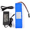 PACCO BATTERIA RICAMBIO 48V 6,4Ah 267x70x38 RICARICABILE AL LITIO G3D3