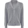 Jeordie's Cardigan Pannocchia Light Grigio Melange
