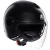 AGV CASCO MOTO JET AGV HELMETS ETERES E2206 MONO NERO OPACO TAGLIA M