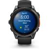 GARMIN FENIX 8 AMOLED 47MM SLATE GREY CON SILICONE BLACK 010-02904-00