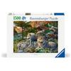 Ravensburger - Puzzle Lupi in primavera, 1500 Pezzi, Idea regalo, per Lei o Lui, Puzzle Adulti