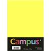 Oxford Plus Office - Carta colorata A4 100 pezzi, 80 g/m², 210 x 297 mm, carta A4 colorata, morbida al tatto, perfetta per rilegatura, ufficio, disegno e artigianato, colore: giallo limone