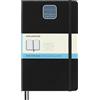Moleskine Classic Notebook Expanded, Taccuino con Pagine Puntinate, Copertina Rigida e Chiusura Elastica, Formato Large 13 x 21 cm, Colore Nero, 400 Pagine